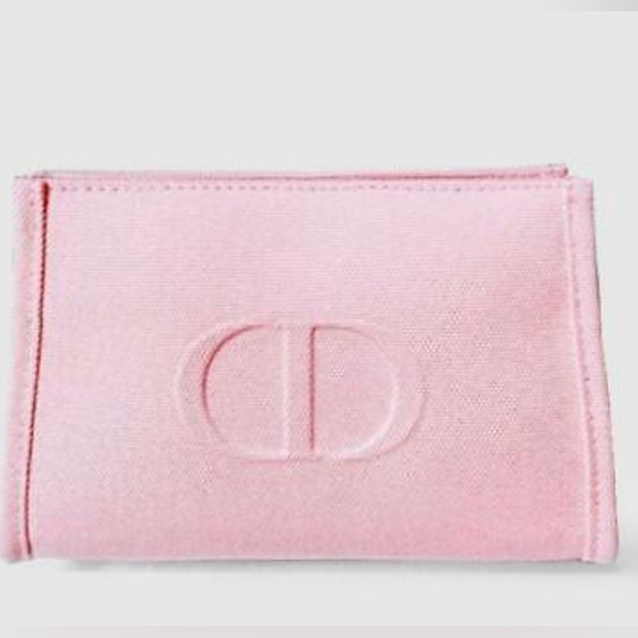 Dior Accessories - Christian Dior baby pink make up bag